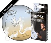 AIRMAX Sport Nasendilatator - Für eine befreite Nasenatmung beim Sport - spreizt die Nasenflügel - mit Aufbewahrungsdose (2 Stück, Größe M)